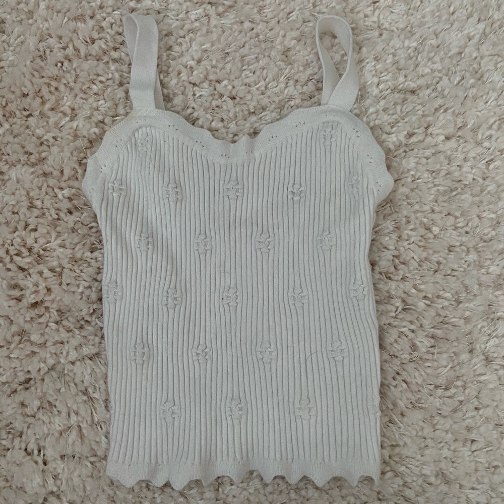 So White Tank Top